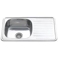 Изображение Мойка врезная 0,6мм 43х76 универсальная глубина 180мм Melana (арт. 64376)

