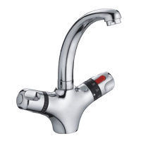 Смеситель-елочка Frap с термостатом латунь FRAP (арт. F1051)