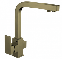 Смеситель для кухни Oute высокий излив на гайке для фильтра питьевой воды бронза латунь OUTE (арт. T693BQ)