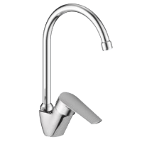 Смеситель для кухни однорычажный Rainsberg высокий излив латунь RAINSBERG (арт. R2813)