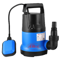 Изображение Насос вибрационный дренажный 550Вт, напор 10м, 160л/мин.Корпус-пластик Jemix (арт. GP550)
