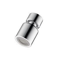 Аэратор для смесителя Yindaf универсальный поворотной двухрежимный водосберегающий хром резьба внутр. М22 Yindaf (арт. Y0143)