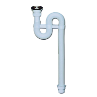 Изображение Сифон гофрированный "VIR" 1,5м с нержавеющей чашкой Ø70мм (Ø40/50) Виркэн (арт. 30980316)
