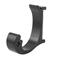 Изображение Крючок чёрный (авиационный алюминий) FRAP (арт. F203-2)
