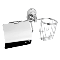 Изображение Бумагодержатель с держателем освежителя OUTE (арт. TG1105-1)
