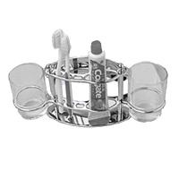 Изображение Держатель стакана и зубных щеток двойной OUTE (арт. TW11)
