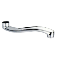 Излив для смесителя изогнутый 20 см FEINISE (арт. S20S)