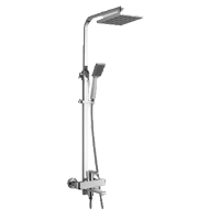 Смеситель с душевой стойкой Oute латунь OUTE (арт. T9104)