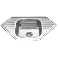 Изображение Мойка врезная 0,6мм 88х50 угловая глубина 180мм Melana (арт. 68850)
