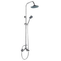 Смеситель с душевой стойкой Frap латунь FRAP (арт. F2409)