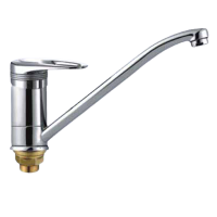 Смеситель для кухни однорычажный Oute на гайке латунь OUTE (арт. T3803B)