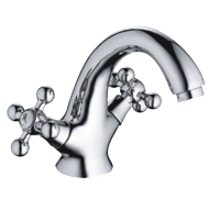 Смеситель для раковины двухвентильный Frap латунь FRAP (арт. F1019)