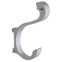 Изображение Крючок белый (авиационный алюминий) FRAP (арт. F204-1)
