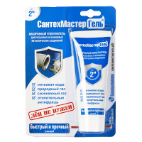 Изображение СанТехМастер Гель (Синий) 60гр. резьба до 2" (тюбик) Регион Спецтехно (арт. 61031)
