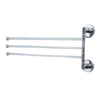 Изображение Вешалка для полотенца тройная OUTE (арт. TM03)
