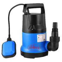 Изображение Насос вибрационный дренажный 750Вт, напор 11м, 200л/мин.Корпус-пластик Jemix (арт. GP750)
