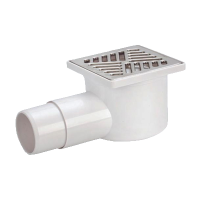 Изображение Трап сливной с металлической решеткой рисунок линии 100х100 Виркэн (арт. 30975027)
