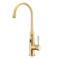 Смеситель для раковины Gappo сенсорный высокий излив бронза латунь GAPPO (арт. G521)