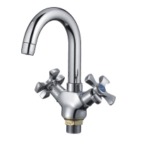 Смеситель для раковины двухвентильный Frap латунь FRAP (арт. F1393)