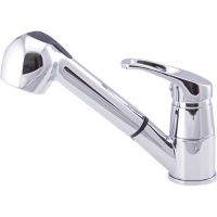 Смеситель для кухни однорычажный Oute с выдвижной лейкой латунь OUTE (арт. T3233)