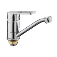 Смеситель для кухни однорычажный Lemen на гайке LEMEN (арт. LB-61428B)