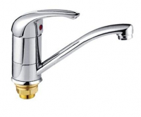 Смеситель для кухни однорычажный Feinise короткий излив на гайке FEINISE (арт. S4204)