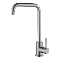 Смеситель для кухни однорычажный Oute высокий излив нержавейка OUTE (арт. T40313B-3)