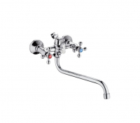 Смеситель для ванны двухвентильный Feinise длинный излив FEINISE (арт. S72317A-35S)