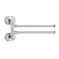 Изображение Вешалка для полотенца двойная OUTE (арт. TM12)
