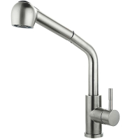 Смеситель для кухни однорычажный Fashun высокий излив нержавейка FASHUN (арт. A56009)