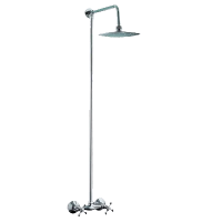 Смеситель с душевой стойкой Frap латунь FRAP (арт. F2308)