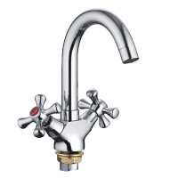 Смеситель для раковины двухвентильный Frap на гайке FRAP (арт. F13732-B)