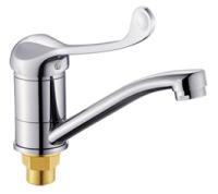 Смеситель Feinise хирургический локтевой короткий излив на гайке FEINISE (арт. S4205)