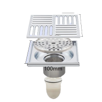 Изображение Трап душевой 100х100 GAPPO (арт. G81051)
