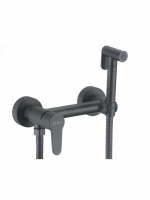 Смеситель для биде D-Lin настенный чёрный D-Lin (арт. D180202-A)