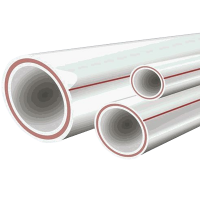 Изображение Труба полипропиленовая 20 мм SDR7.4 (PN16) армированная стекловолокном КРОСС Кросс (арт. 60099)
