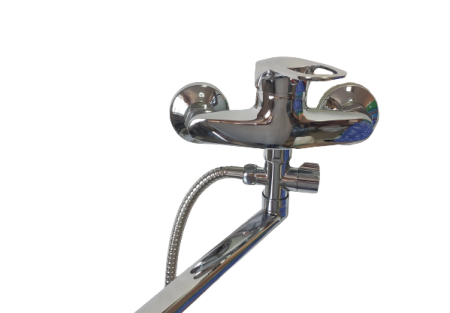 Смеситель для ванны однорычажный Lemen длинный излив LEMEN (арт. LB-2468)