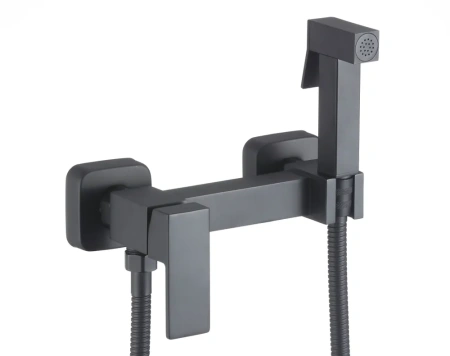 Смеситель для биде D-Lin черный нержавейка D-Lin (арт. D180201-A)