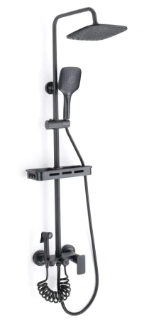 Смеситель для душевой D-Lin черный D-Lin (арт. D10A06)