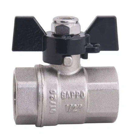 Кран шаровой 3/4 в/в бабочка Gappo GAPPO (арт. G224.05) оптом от компании Аквалига
