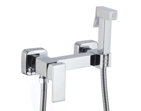 Смеситель для биде D-Lin серый нержавейка D-Lin (арт. D180201)