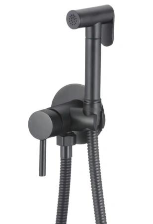 Смеситель для биде D-Lin латунь чёрный D-Lin (арт. D183202-A)