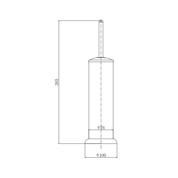 Ершик для унитаза белый FASHUN (арт. A901-8) оптом от компании Аквалига
