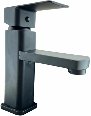 Смеситель для раковины однорычажный Rainsberg чёрный RAINSBERG (арт. R1001HF)