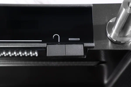 Мойка врезная многофункциональная 75х46 см, глубина 21см графит OUTE (арт. T87546Y-1+T710Y) оптом от компании Аквалига
