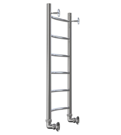 Полотенцесушитель Классика Дуга 400x1200 1' нижнее подключение  (арт. КД40120) оптом от компании Аквалига
