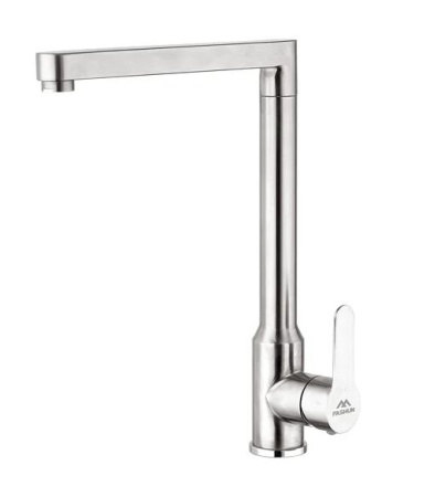 Смеситель для кухни однорычажный Fashun высокий излив нержавейка FASHUN (арт. A54901)