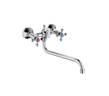 Смеситель для ванны двухвентильный Feinise длинный излив FEINISE (арт. S72317-35S)