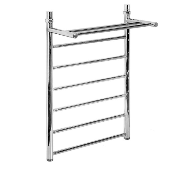 Полотенцесушитель Классика Прямая с полкой 500x800 1' нижнее подключение  (арт. КПП5080) оптом от компании Аквалига
