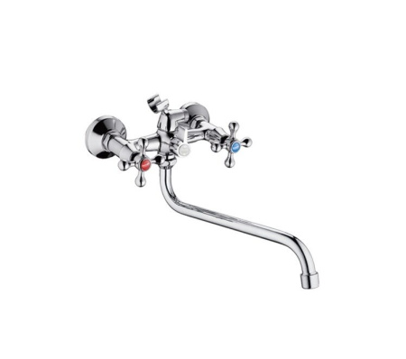 Смеситель для ванны двухвентильный Feinise длинный излив FEINISE (арт. S72317A-35S)